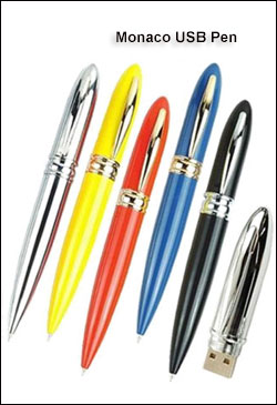 Monaco USB Ball Pen Flash Drive